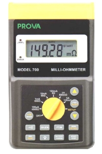 PROVA700 : Milliohm Meter, 5A Test