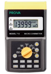 PROVA710 : Micro-Ohm meter, 10A